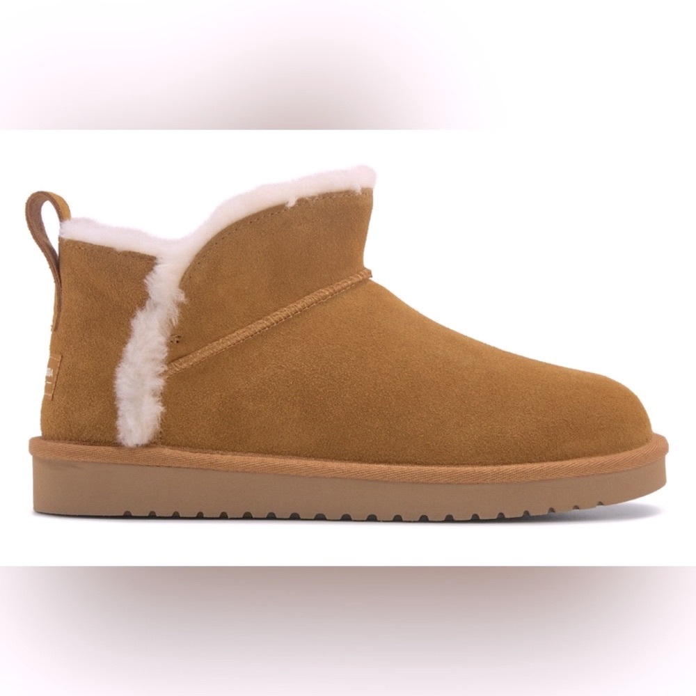 NIB [Koolaburra By UGG] Koola Ultra Mini Brown Winter Boots Women’s/Big Kids 5 - Picture 2 of 13